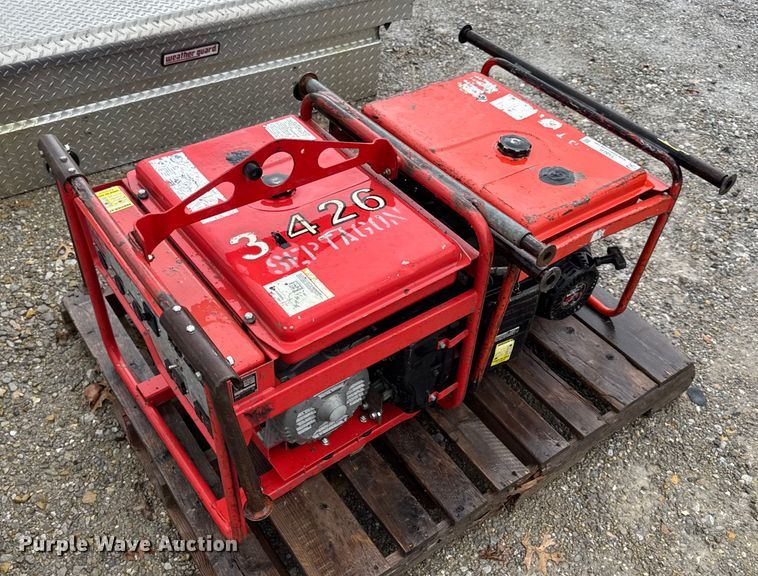 image for item EN0845 (2) MultiQuip GA-3.6 generators