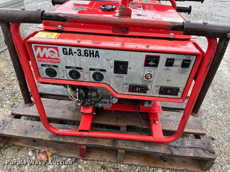 image for item EN0845 (2) MultiQuip GA-3.6 generators