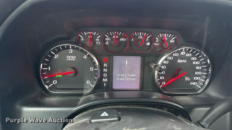 image for item EN0847 2016 Chevrolet Silverado 2500HD pickup truck