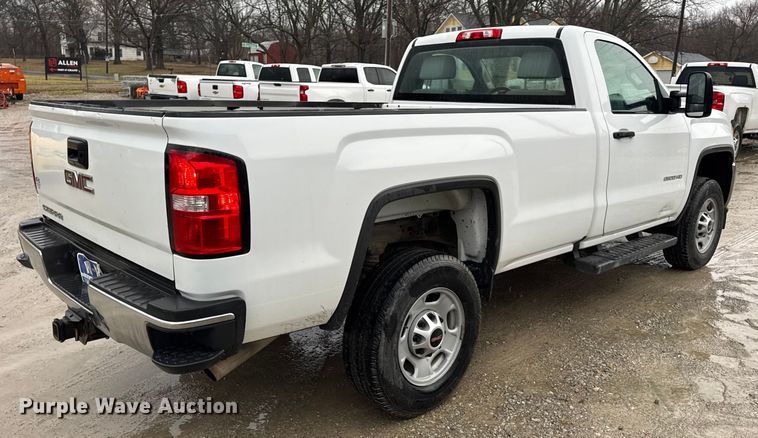 image for item EN0848 2018 GMC Sierra 2500HD pickup truck