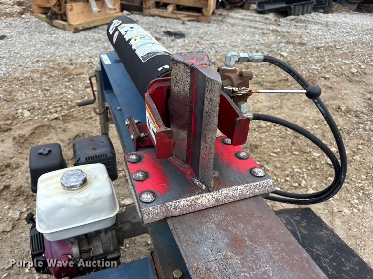 image for item EN0859 2013 Iron & Oak log splitter