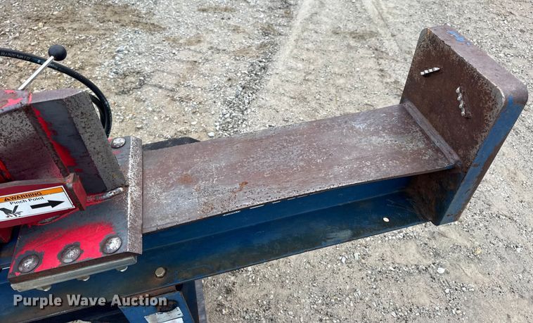 image for item EN0859 2013 Iron & Oak log splitter