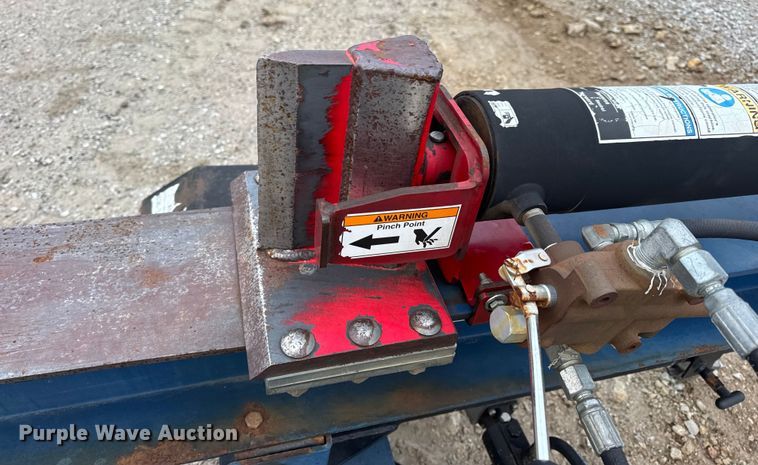 image for item EN0859 2013 Iron & Oak log splitter