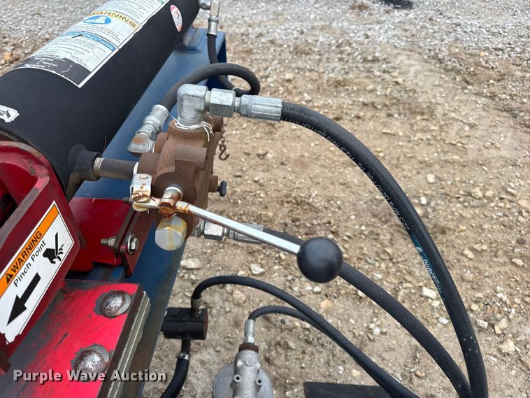 image for item EN0859 2013 Iron & Oak log splitter