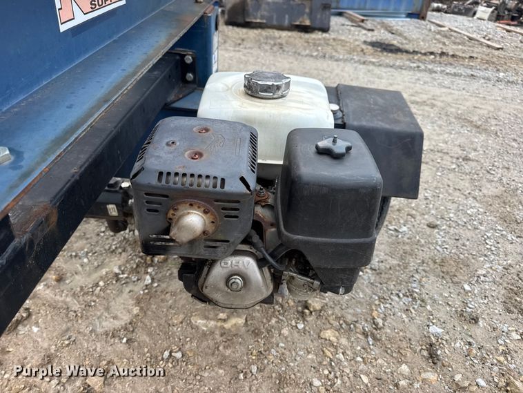 image for item EN0859 2013 Iron & Oak log splitter