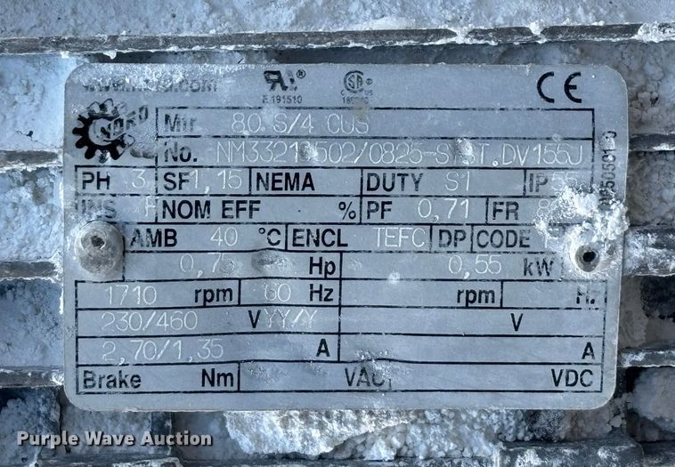 image for item EN5936 (3) Brabender Technologie Inc. H32-DSR103/150 single screw feeders