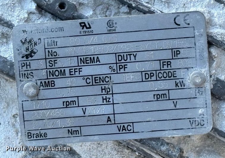 image for item EN5936 (3) Brabender Technologie Inc. H32-DSR103/150 single screw feeders