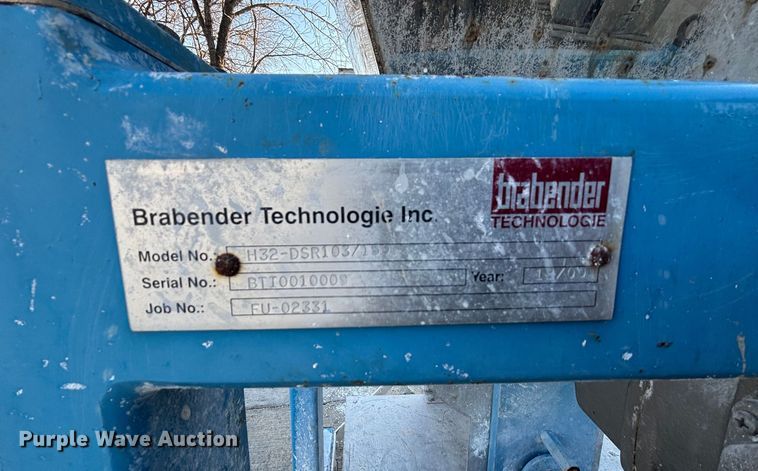 image for item EN5936 (3) Brabender Technologie Inc. H32-DSR103/150 single screw feeders