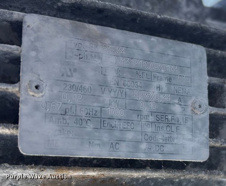 image for item EN5936 (3) Brabender Technologie Inc. H32-DSR103/150 single screw feeders