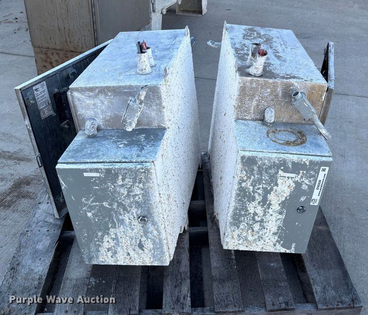 image for item EN5939 (2) electrical control cabinets