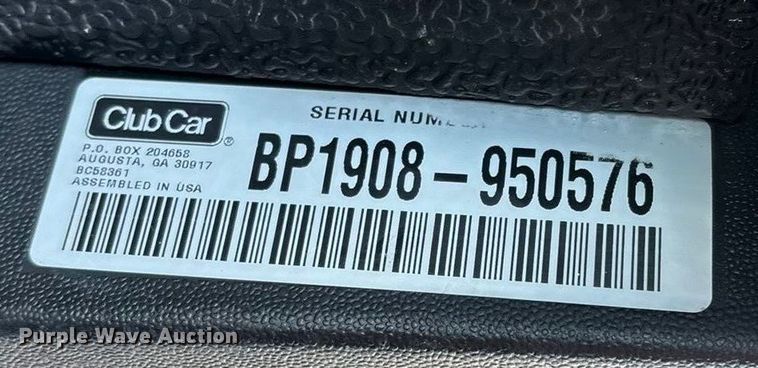 image for item EN5941 Club Car Tempo golf cart