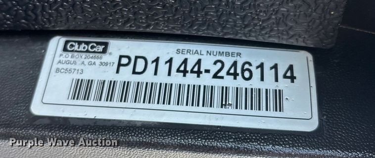 image for item EN5943 Club Car golf cart