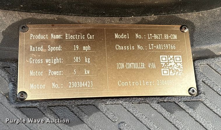 image for item EN5947 Icon LT-B627.H8-C0M golf cart