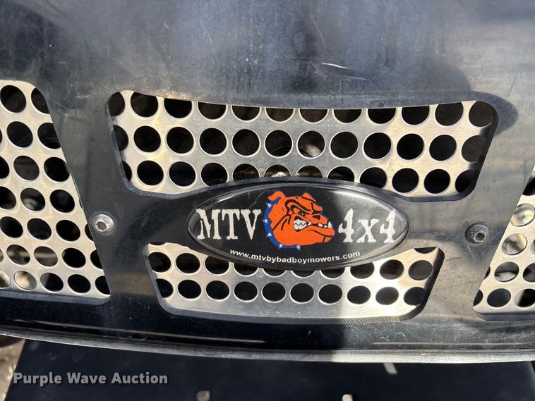 image for item EN5950 2011 Bad Boy MTV 4x4 utility vehicle