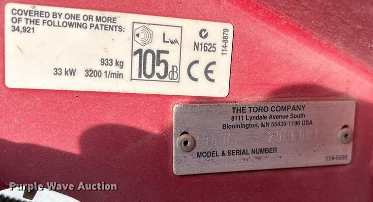 image for item EN5959 Toro Reelmaster CrossTrax 5610 reel mower