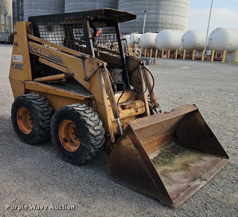 image for item EO4914 1995 Case 1845C skid steer loader