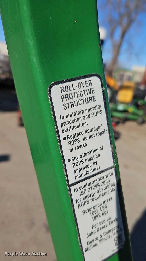 image for item EO4926 John Deere Z920M ZTR lawn mower