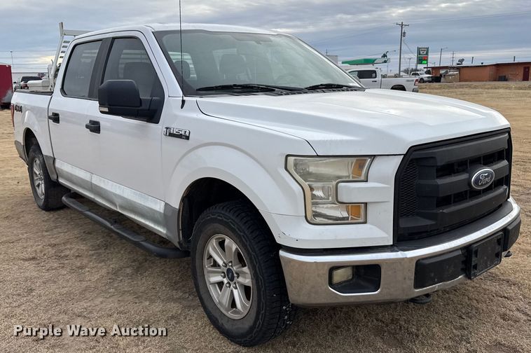 image for item EP2766 2015 Ford F150 Crew Cab pickup truck