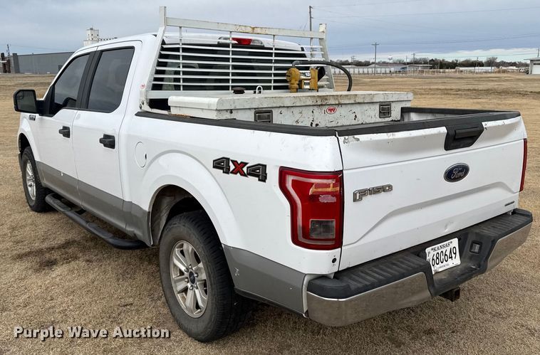 image for item EP2766 2015 Ford F150 Crew Cab pickup truck