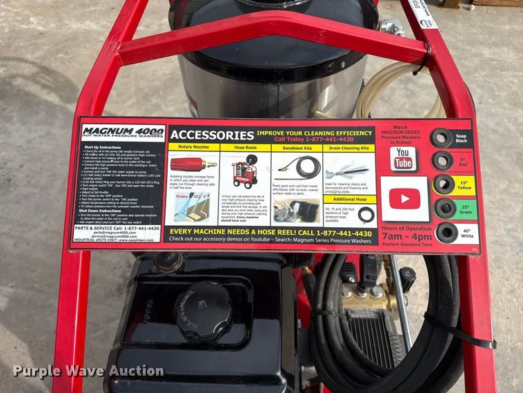 image for item EP2800 Magnum 4000 Gold hot pressure washer