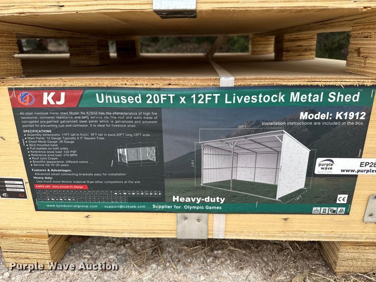 image for item EP2802 KJ livestock shed