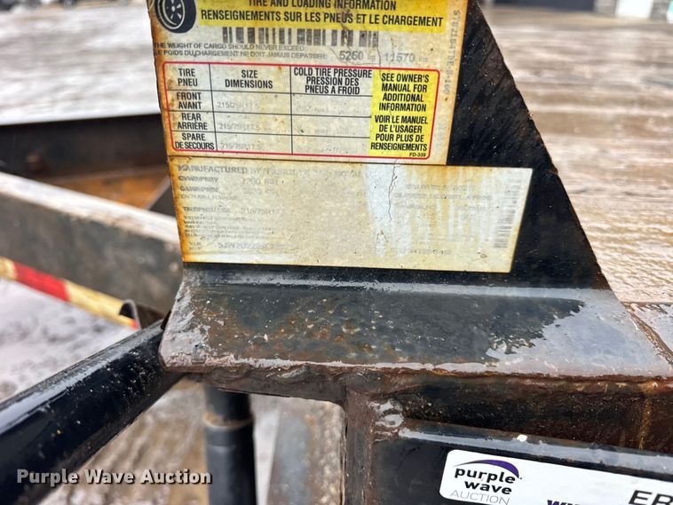 image for item ER0381 2020 Sure-trac equipment trailer