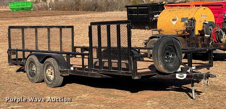 image for item ES5602 2020 Rockin's Trailer Mfg. utility trailer