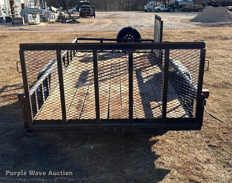 image for item ES5602 2020 Rockin's Trailer Mfg. utility trailer