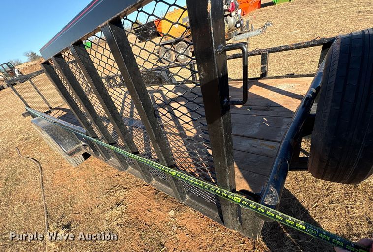 image for item ES5602 2020 Rockin's Trailer Mfg. utility trailer