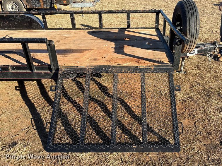 image for item ES5602 2020 Rockin's Trailer Mfg. utility trailer