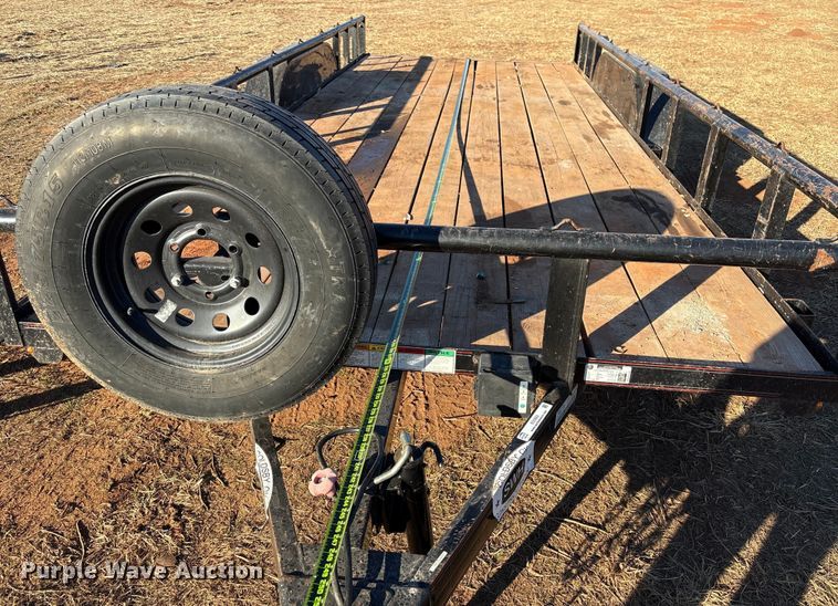 image for item ES5602 2020 Rockin's Trailer Mfg. utility trailer
