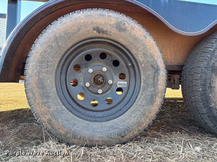 image for item ES5602 2020 Rockin's Trailer Mfg. utility trailer