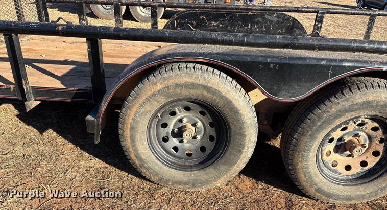 image for item ES5602 2020 Rockin's Trailer Mfg. utility trailer