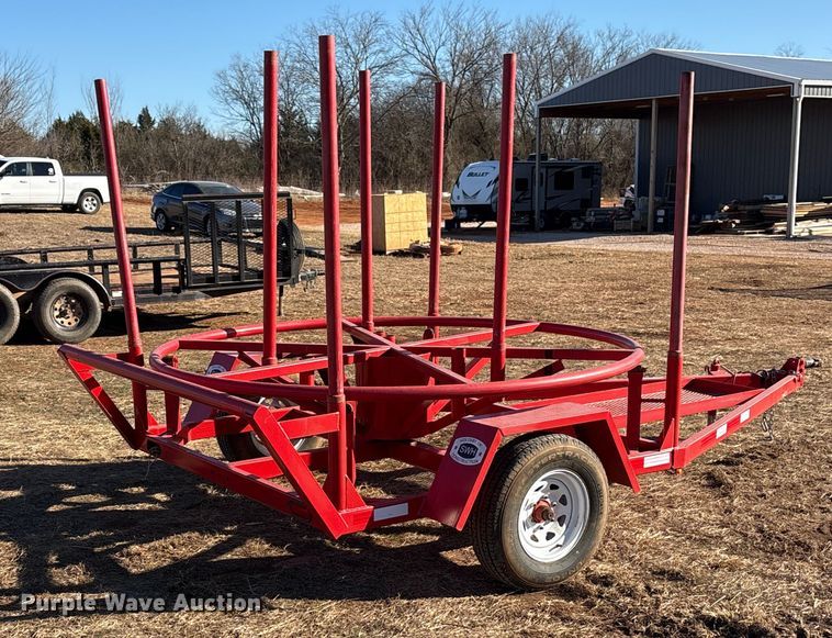 image for item ES5604 2022 Overland Industries Inc reel trailer