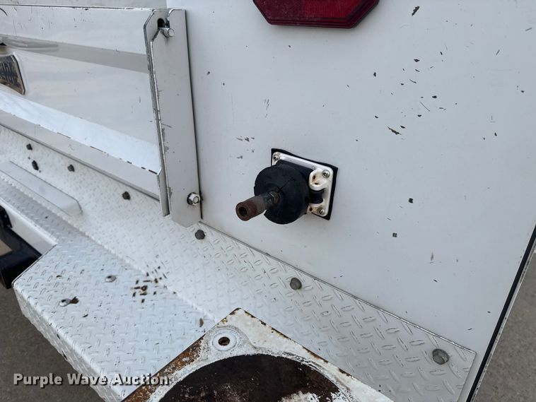 image for item ES5618 2018 Ford F350 Super Duty Ext. Cab utility bed pickup truck