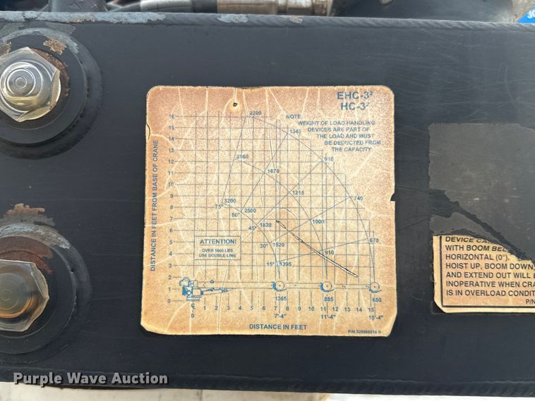 image for item ES5618 2018 Ford F350 Super Duty Ext. Cab utility bed pickup truck