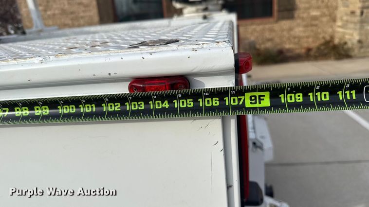 image for item ES5618 2018 Ford F350 Super Duty Ext. Cab utility bed pickup truck