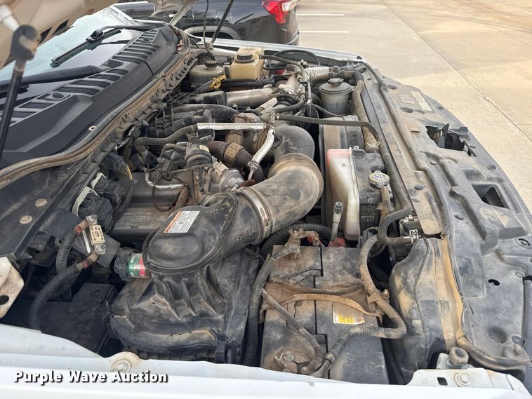 image for item ES5618 2018 Ford F350 Super Duty Ext. Cab utility bed pickup truck