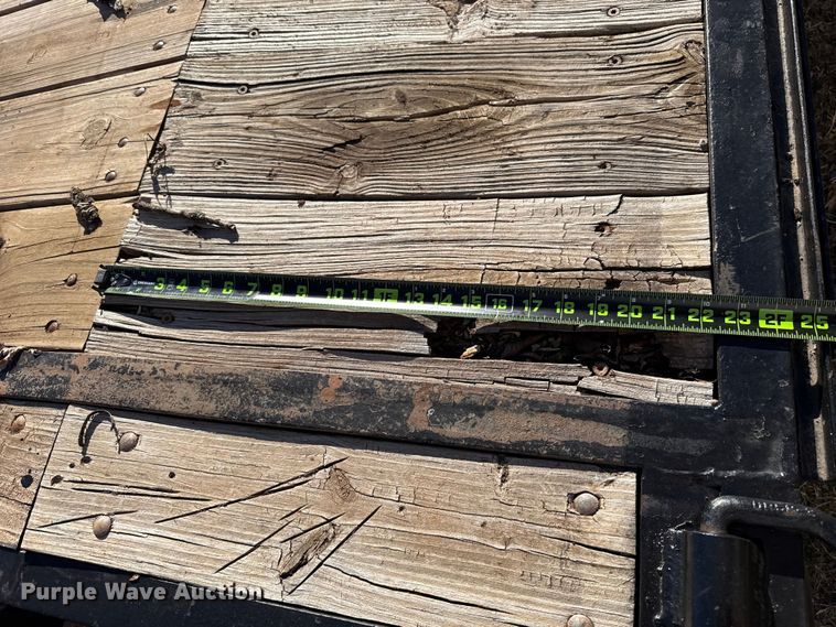 image for item ES5667 Shop built utility trailer