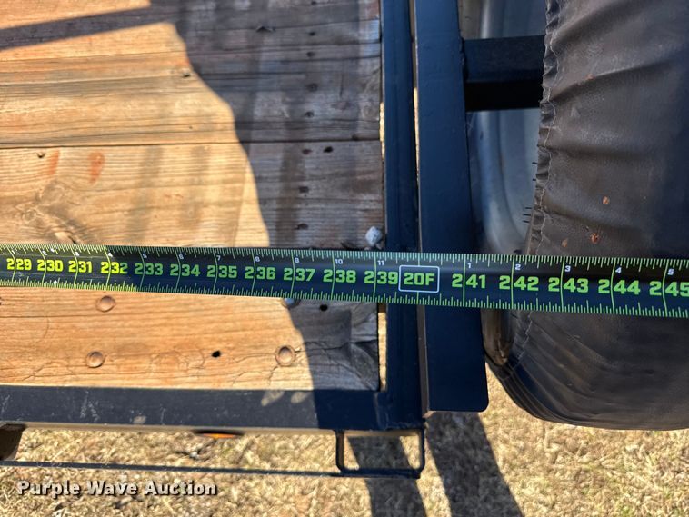 image for item ES5667 Shop built utility trailer