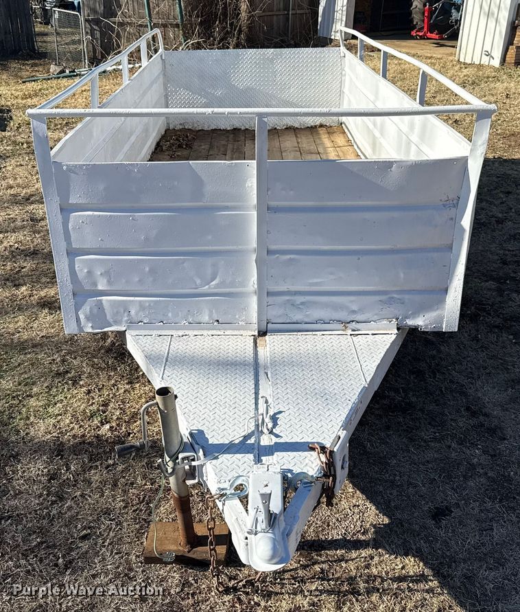 image for item ES5668 Shop built utility trailer