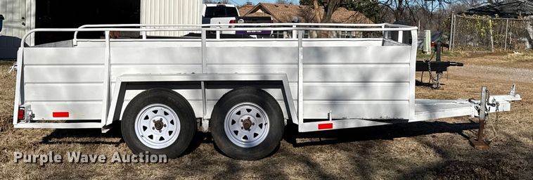 image for item ES5668 Shop built utility trailer