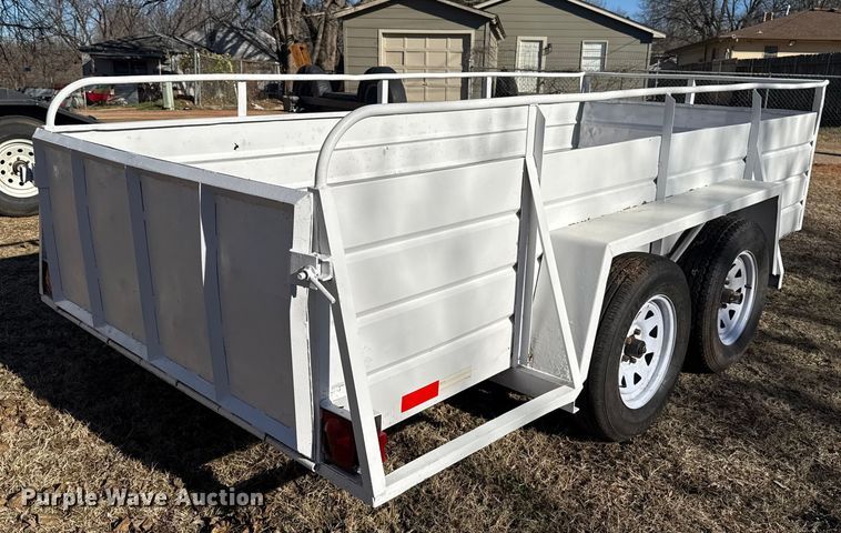 image for item ES5668 Shop built utility trailer