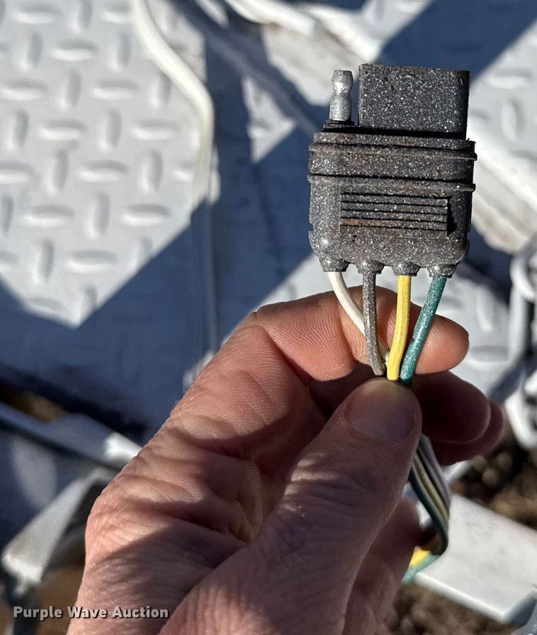 image for item ES5668 Shop built utility trailer