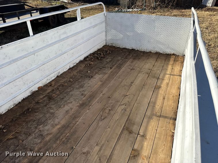 image for item ES5668 Shop built utility trailer