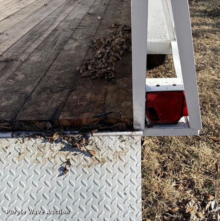 image for item ES5668 Shop built utility trailer