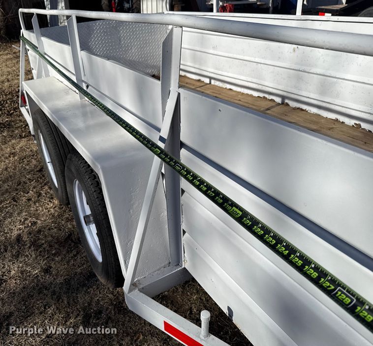 image for item ES5668 Shop built utility trailer