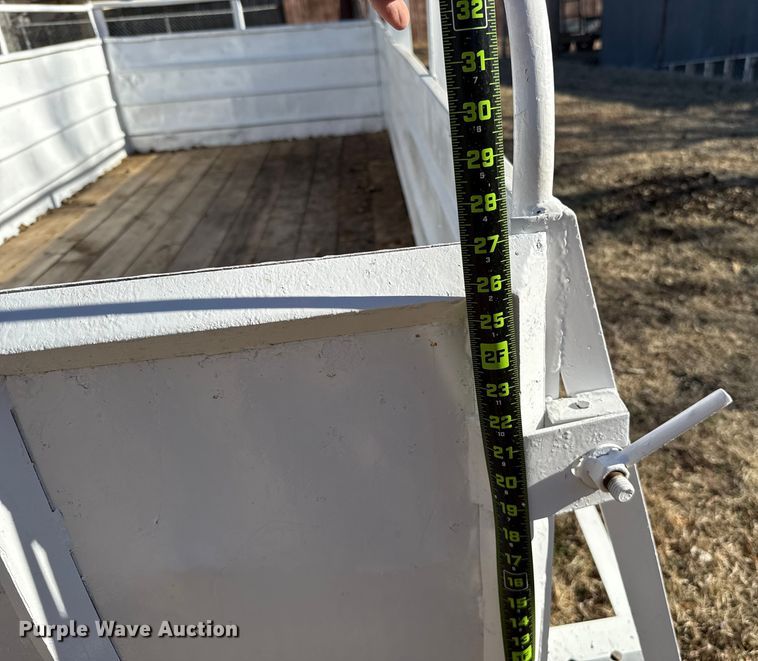 image for item ES5668 Shop built utility trailer