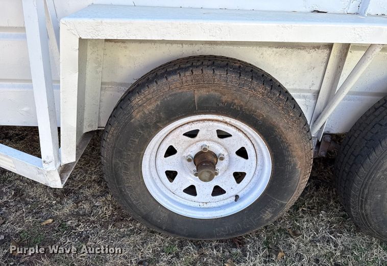 image for item ES5668 Shop built utility trailer