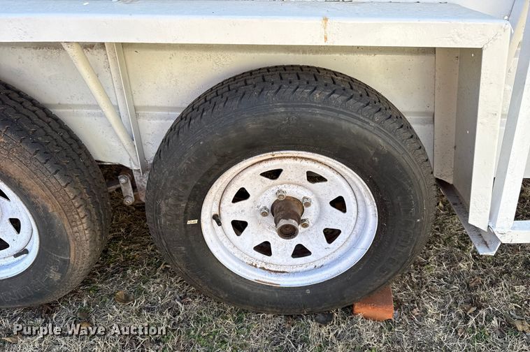 image for item ES5668 Shop built utility trailer